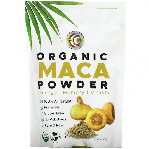 Earth Circle Organics, сырой органический порошок маки, 454 г (16 унций) #1