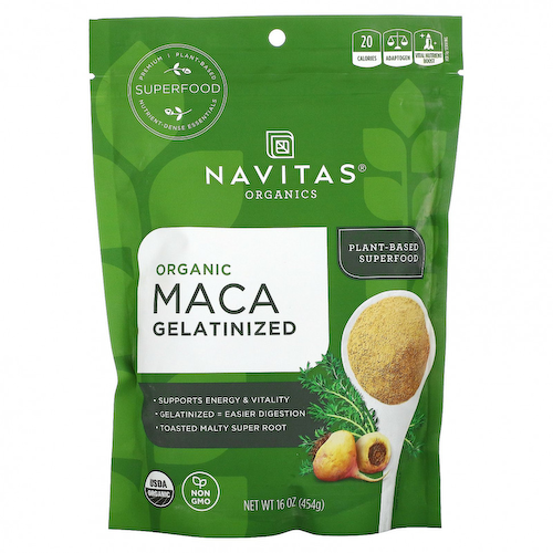 Navitas Organics, Органическая мака, желатинизированная, 454 г (16 унций) #1
