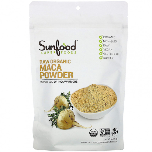 Sunfood, Superfoods, Необработанный органический порошок маки, 8 унций (227 г) #1