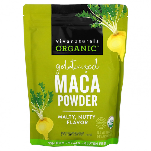 Viva Naturals, Органический желатинизированный порошок маки, 454 г (1 фунт) #1