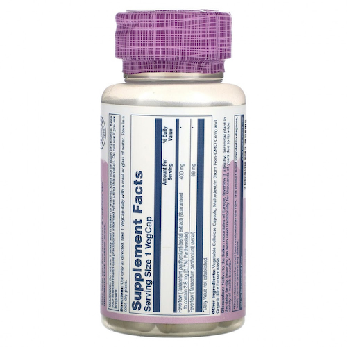 Solaray, Vital Extracts, пиретрум, 400 мг, 60 растительных капсул #1