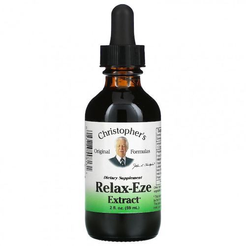 Christopher's Original Formulas, Relax-Eze Экстракт 2 жидких унции (59 мл) #1