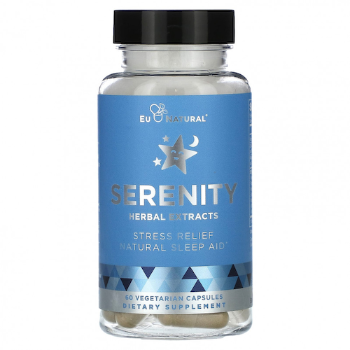 Eu Natural, Травяные экстракты Serenity, 60 вегетарианских капсул #1