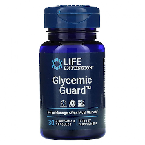 Life Extension, Glycemic Guard, 30 растительных капсул #1