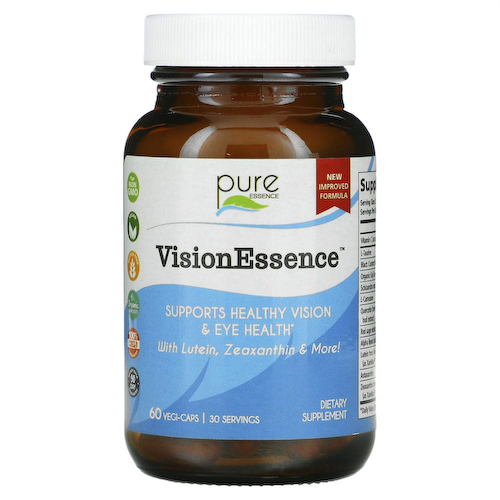 Pure Essence, VisionEssence, 60 растительных капсул #1