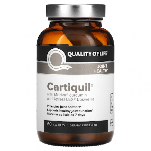 Quality of Life Labs, Cartiquil`` 60 растительных капсул #1