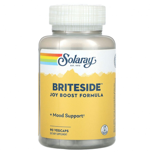 Solaray, Briteside, формула для повышения радости, 90 растительных капсул #1
