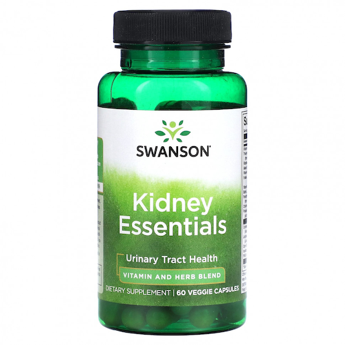 Swanson, Kidney Essentials, 60 растительных капсул #1