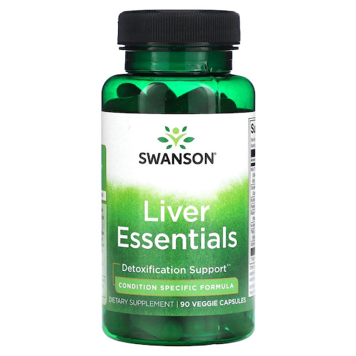 Swanson, Liver Essentials, 90 растительных капсул #1