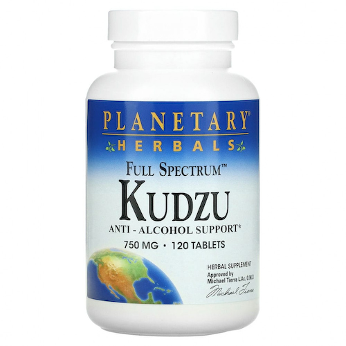 Planetary Herbals, Кудзу полного спектра, 750 мг, 120 таблеток #1
