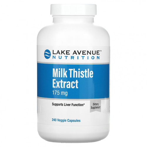 Lake Avenue Nutrition, экстракт расторопши, 175 мг, 240 растительных капсул #1