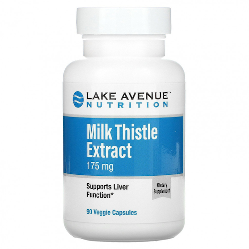 Lake Avenue Nutrition, экстракт расторопши, 175 мг, 90 растительных капсул #1