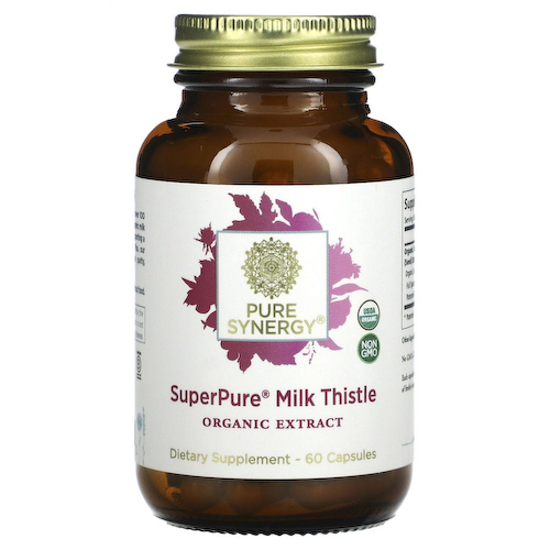 Pure Synergy, Super Pure, органический экстракт расторопши, 60 капсул #1