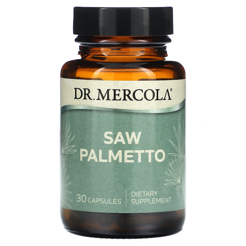 Dr. Mercola, Saw Palmetto, 30 капсул #1