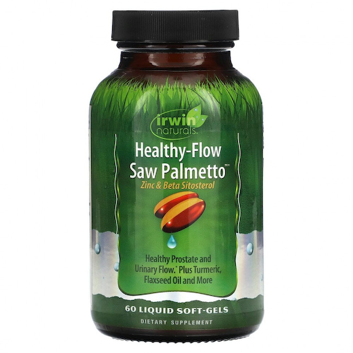 Irwin Naturals, Healthy Flow Saw Palmetto, 60 Liquid Soft-Gels #1