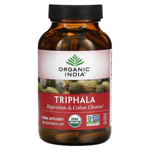 Organic India, Трифала, 180 вегетарианских капсул #1