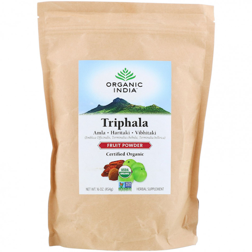 Organic India, Triphala, фруктовый порошок, 454 г (16 унций) #1