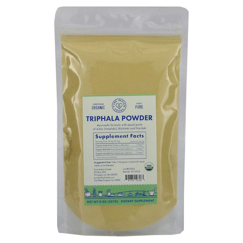 Pure Indian Foods, Органический порошок из трифалы, 227 г (8 унций) #1