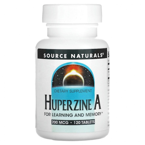 Source Naturals, гуперзин А, 200 мкг, 120 таблеток #1