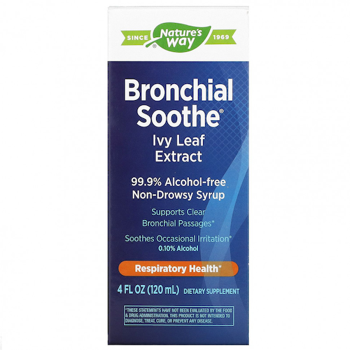 Nature's Way, Bronchial Soothe, экстракт листьев плюща, 120 мл (4 жидк. Унции) #1