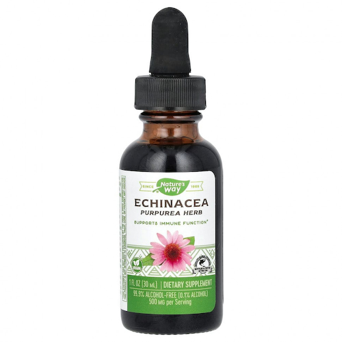 Nature's Way, Эхинацея, на 99,9% без спирта, 30 мл #1