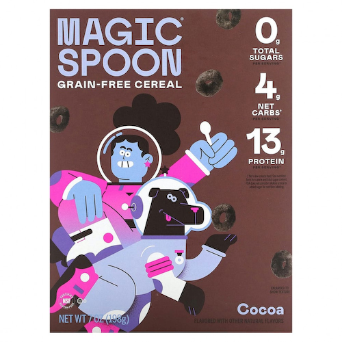 Magic Spoon, Хлопья без злаков, какао, 198 г (7 унций) #1