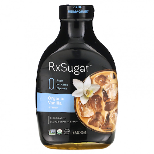RxSugar, Органический ванильный сироп, 473 мл (16 жидк. Унций) #1