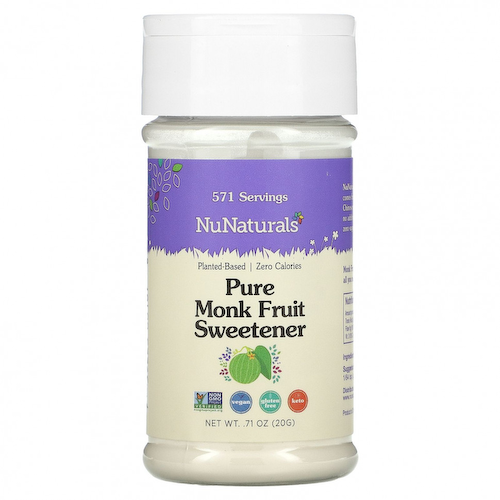 NuNaturals, Чистый экстракт плодов архата, 0,71 унций (20 г) #1