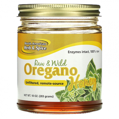 North American Herb & Spice, сырой дикий мед орегано, 283 г (10 унций) #1