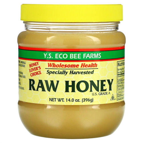 Y.S. Eco Bee Farms, Сырой мед, 396 г (14,0 унций) #1