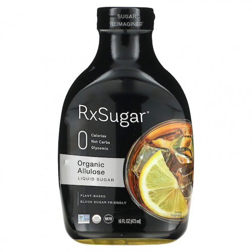 RxSugar, Жидкий сахар с органической аллулозой, 473 мл (16 жидк. Унций) #1