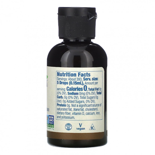 NOW Foods, Better Stevia, бескалорийный жидкий подсластитель, кокос, 59 мл (2 жидк. унции) #1