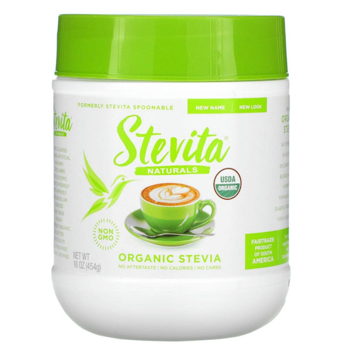 Stevita, Naturals, органическая стевия, 454 г (16 унций) #1