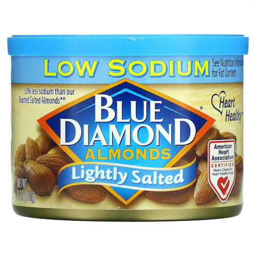 Blue Diamond, Миндаль, малосоленый, с низким содержанием натрия, 170 г (6 унций) #1