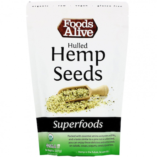 Foods Alive, Superfoods, семена органической шелухи, 227 г (8 унций) #1