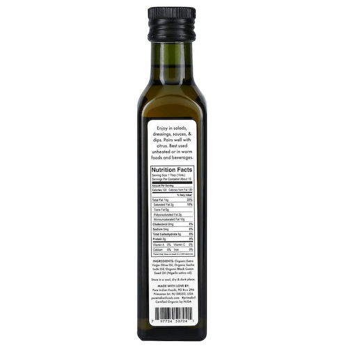 Pure Indian Foods, Органическое масло первого отжима холодного отжима, 250 мл #1