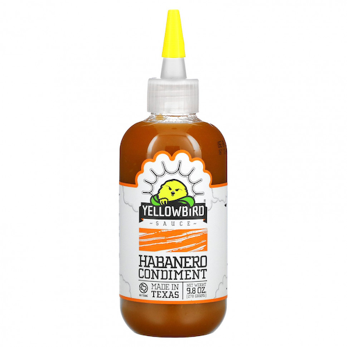 Yellowbird Sauce, Habanero, приправа, 278 г (9,8 унции) #1