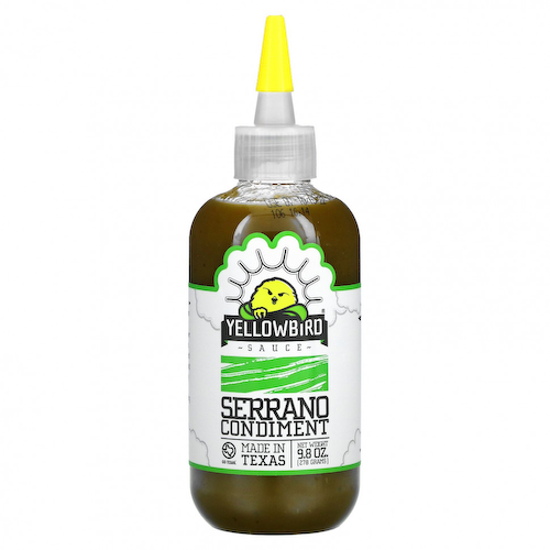 Yellowbird Sauce, Приправа Serrano, 278 г (9,8 унции) #1