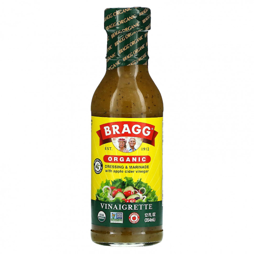 Bragg, Органическая заправка и маринад с яблочным уксусом, винегрет, 354 мл (12 жидк. Унций) #1