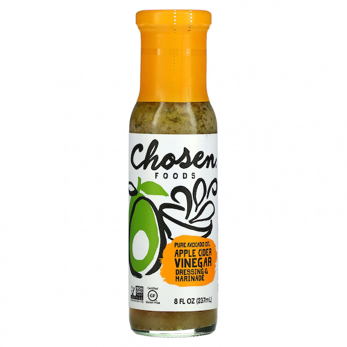 Chosen Foods, чистое масло авокадо, для заправки и маринада, яблочный уксус, 237 мл (8 жидк. унций) #1