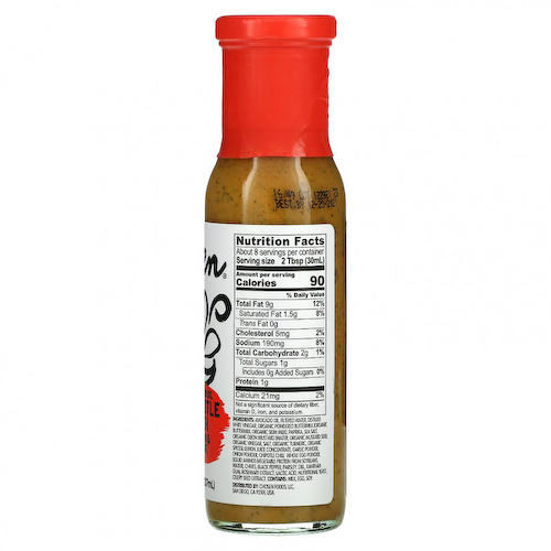 Chosen Foods, Чистое масло авокадо, заправка и маринад, Chipotle Ranch, 8 жидких унций (237 мл) #1