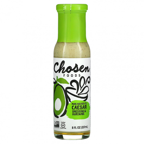 Chosen Foods, Чистое масло авокадо, заправка и маринад, цезарь, 237 мл (8 жидк. Унций) #1