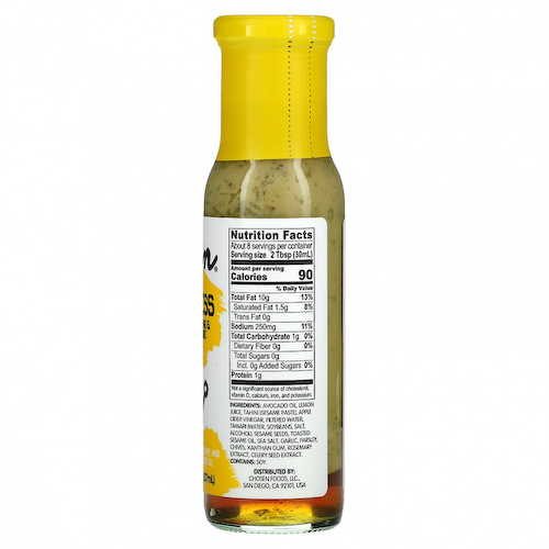 Chosen Foods, Earth Goddess Dressing & Marinade, Поджаренный кунжут и чистое масло авокадо, 8 жидких унций (237 мл) #1