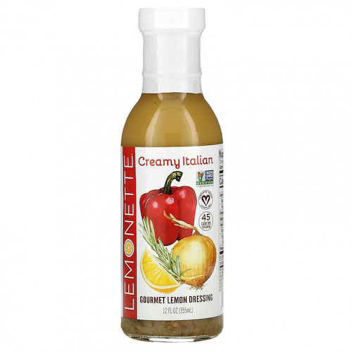 Lemonette, Gourmet, лимонная заправка, итальянская сливочная, 355 мл (12 жидк. Унций) #1