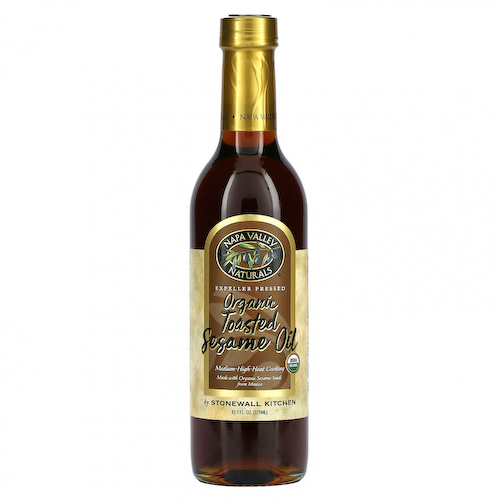 Napa Valley Naturals, Органическое обжаренное кунжутное масло, 375 мл (12,7 жидк. Унции) #1