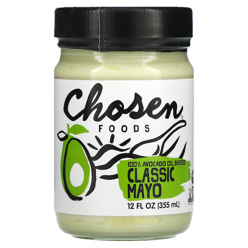 Chosen Foods, 100% масло авокадо, классический майонез, 12 жидких унций (355 мл) #1