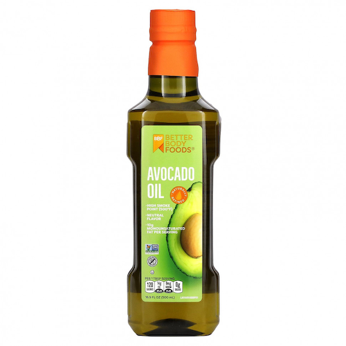 BetterBody Foods, Масло авокадо, 500 мл (16,9 жидк. Унции) #1