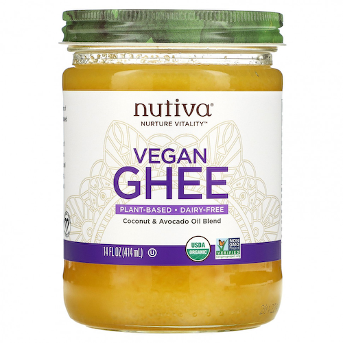 Nutiva, Органическое веганское топленое масло, 414 мл (14 жидк. Унций) #1