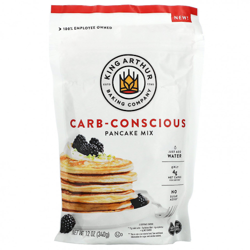 King Arthur Flour, Блинная смесь с углеводами, 340 г (12 унций) #1