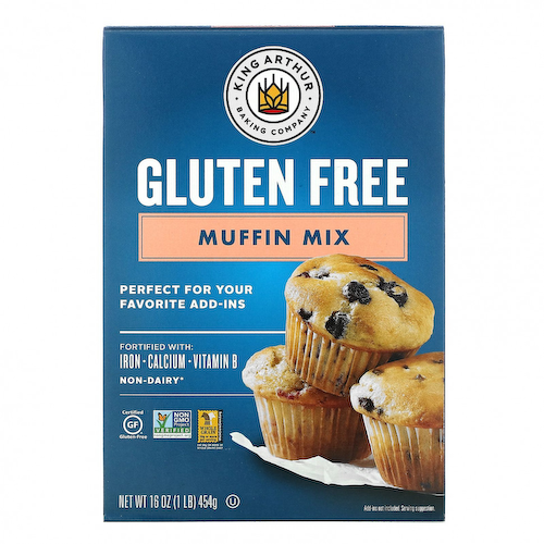 King Arthur Flour, Смесь для кексов без клейковины, 16 унций (454 г) #1
